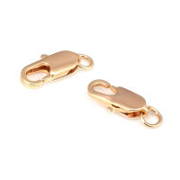 6 uds. De latón de Color dorado de 18K con cierres circulares de langosta, cierres para collares, pulseras, suministros para fabricación de joyas, accesorios Diy - details 35
