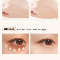 Base correctora Natural transparente, resistente al agua y al sudor, que cubre el acné, base hidratante ligera y duradera - details 6