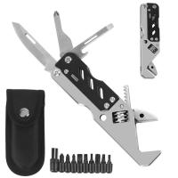 Llave de Mano Ajustable de Acero Inoxidable Herramienta Portátil Multifuncional para Acampar - details 0