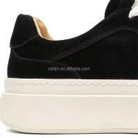 Nueva plataforma de alta calidad para mujer, suela exterior gruesa, altura aumentada, zapatos deportivos clásicos en blanco y negro con diseño moderno - details 3