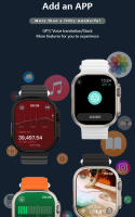 2025 Nuevo H16 ultra Smartwatch 1GB Memoria Chat GPT Bluetooth Llamada Asistente de voz NFC Brújula Detección de frecuencia cardíaca Modo deportivo Recordatorio de mensajes de teléfono Smartwatch - details 9