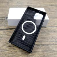 Funda de plástico de lujo para disipación de calor Samsung Galaxy S25 S24 S23 S22 Ultra Plus S 24 23 22 S24Ultra para cubierta de carga Magsafe - details 3