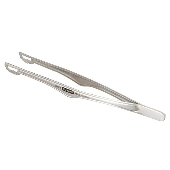 NOBANA Mini Clip para carne 304 Acero inoxidable Barbacoa Dew Pilled Picnic Barbacoa Cocina portátil Clip para alimentos de carne - 1