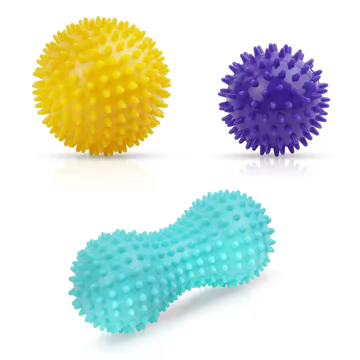Bolas de Masaje para Rehabilitación, Masajeador para Liberación Miofascial, 3 piezas - 1