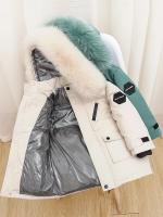 Chaqueta de Plumífero de Pato Blanco para Invierno 2025 Abrigo Exterior Cálido para Niños y Niñas - details 7