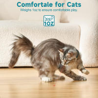 ATUBAN Electric Smart Amusing Collar for Kitten, Wearable Automatic Cat Toys,USB Rechargeable Cat Laser Collar Interactive Toy - details 2