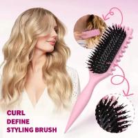 Cepillo de Desenredar Dulce Masaje del Cuero Cabelludo Peine para el Cabello con Garra de Limpieza - details 2