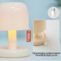Luz Led nocturna estilo seta creativa, Mini escritorio nórdico, cafetería, decoración para el hogar y la sala de estar, luz de mesa minimalista moderna - details 2