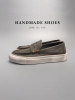 Cuero lavado al agua, primera capa de cuero de vaca, zapatos de hombre hechos a mano, estilo vintage. - details 3