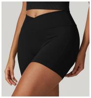 Pantalones cortos de Yoga sin costuras para mujer, ropa deportiva para Fitness, levantamiento de glúteos, gimnasio, correr - details 9