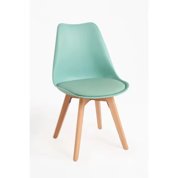 Sillas Synk Básicas Blancas Paquete de 2 Muebles y Organización Sillas de Comedor - 1