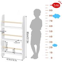Infantil Pared Estantería Frontal Mara Organizador Pequeño Libros Juguetes para Habitaciones niños Sala Juego Guarría - details 5