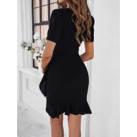 Vestido Elegante de Manga Corta para Mujer Primavera-Verano 2025 Estilo Europeo-Americano - details 26