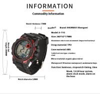 SHUNWAY Shengwei Reloj de tendencia de moda para deportes al aire libre para estudiantes electrónico multifuncional luminoso resistente al agua - details 7