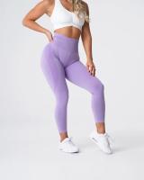 Pantalones de Yoga Suaves para Mujer NVGTN con Encaje y Espalda Ajustada en Lulua Push Up Fitness Outfits Pantalones Deportivos - details 19