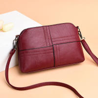 Bolso de hombro Vintage de cuero PU para mujer, bandolera pequeña de empalme, diseño de lujo, bolso de viaje para compras - details 3