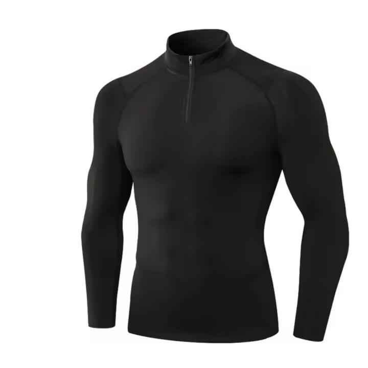 Camiseta de manga larga superior, equipo deportivo, mallas deportivas para correr, gimnasio, entrenamiento - 1