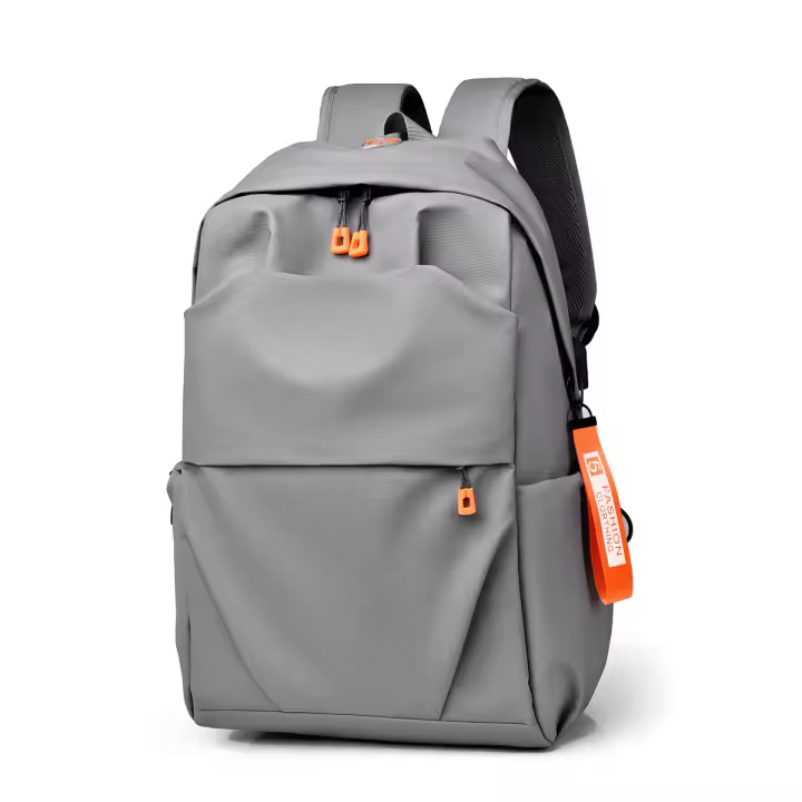 Mochila de Negocios para Hombres de Gran Capacidad Color Sólido Ideal para Estudiantes de Preescolar y Universitario Bolsa de Libro de Estación y Artesanía - 1
