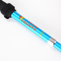 Bastones Trekking Trail y de Paseo - Cuatro Secciones Plegables, Aleación 7075 Ultraligera, Absorbentes de Choque, Ideal para Senderismo y Aventuras al Aire Libre - details 3