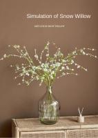 115CM flor de sauce de nieve Artificial Pastoral rama grande planta Artificial DIY decoración del hogar flores artificiales florales - details 1