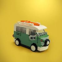 Coche de Bloques de Construcción Feliz 110 Piezas Mejor Regalo para Niños Juguete y Juego - details 1