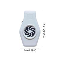 Durable 2 velocidades de viento acuario enfriadores ventilador montaje en pared ajustable tanque de peces dispositivo de refrigeración ventilador de refrigeración de plástico acuario - details 0