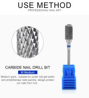 Brocas de Uñas KADS de Carburo de Tungsteno de Alta Calidad para Remover Uñas Muertas y Esmalte de Uñas Herramienta de Manicura - details 3
