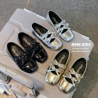 Zapatos de cuero para niñas, calzado de fiesta versátil con fondo suave y pajarita, estilo princesa, otoño, 2024 - details 1