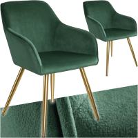 Sillas de Comedor Ergonómicas y Versátiles Juego de Sillas Tapizadas en Terciopelo - details 70