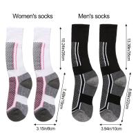 1 par de calcetines deportivos térmicos de invierno para hombres, mujeres y niños: calcetines de esquí transpirables para ciclismo al aire libre, caminar, esquiar y caminar - details 0