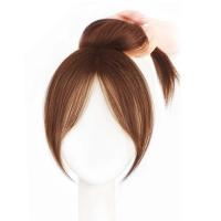 Parte media sin Clips, extensiones de cabello con flequillo de aire, parches de pelo esponjosos, piezas de cabello con flecos ligeros y transpirables - details 2