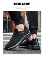 Zapatos informales ligeros para hombre, tenis informales, ligeros, cómodos, con malla transpirable - details 4