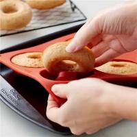 Máquina de Hacer Rosquillas de Silicona 3D DIY Herramienta de Cocina Redonda para Hornear Pastelería y Muffins Molde de Chocolate Redondo - details 2