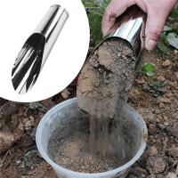 Juego de 3 piezas de Metal para bonsái, recogedor de tierra manual de acero inoxidable para jardín, Kit de herramientas profesionales para bonsái - details 5