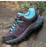 Zapatos De Senderismo Profesionales De Piel De Ante Para Mujer, Calzado De Trekking Al Aire Libre, Zapatillas De Montaña, Seguimiento De Escalada, Baratos, 2022 - details 11