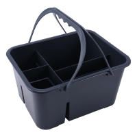 Cesta de limpieza de artículos diversos, caja de herramientas portátil de plástico, cesta de almacenamiento, limpieza de Hotel, cesta de herramientas de saneamiento - details 0