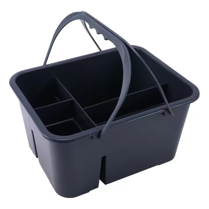 Cesta de limpieza de artículos diversos, caja de herramientas portátil de plástico, cesta de almacenamiento, limpieza de Hotel, cesta de herramientas de saneamiento - 1