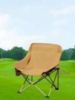 Silla portátil con forma de luna para camping, silla plegable para exteriores, ultraligera, portátil, con bolsa de transporte, 1 pieza. - details 1