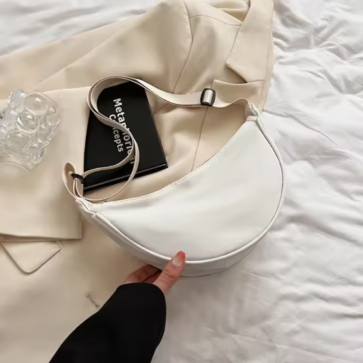 Bolso de mensajero informal para Mujer, bandolera de nailon de gran capacidad, diseño de moda, bandolera, Hobo - 1