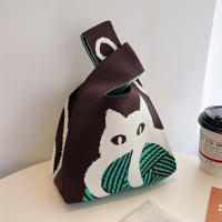 Nuevo Bolso de Moda para Mujer Bolso de Mano Casual de Lana Tejida Multicolor con Estilos Variados - details 69