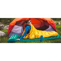 colchoneta camping azul eléctrico 10cm
