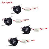 4 Uds Mini luces empotradas LED 3W 220V exhibición de joyería decoraciones de techo lámpara empotrada para gabinete - details 4