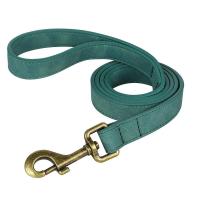 correa ustables cuero PU perro, Collar duradero cuerda de plomo mascotas, suave para perros pequeños, medianos y randes, - details 35