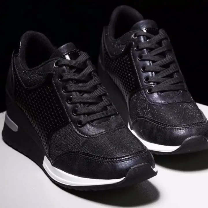 Nuevos zapatos casuales de mujer con diamantes de imitación en primavera y verano de 2024 - 1