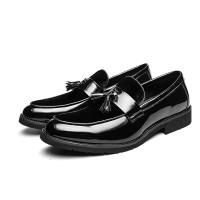 Zapatos informales puntiagudos para hombre Oxford, vestido de cuero de gamuza, superventas, moda 2025 - details 14