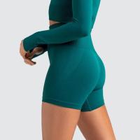 Nessaj-pantalones cortos de yoga para mujer, ropa deportiva para gimnasio, fitness, hip-up - details 3
