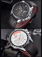 Reloj deportivo para Hombre falso tres ojos luminosos reloj de los hombres - details 4