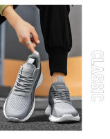 Zapatillas deportivas informales para hombre, calzado transpirable con plataforma que aumenta la altura - details 17