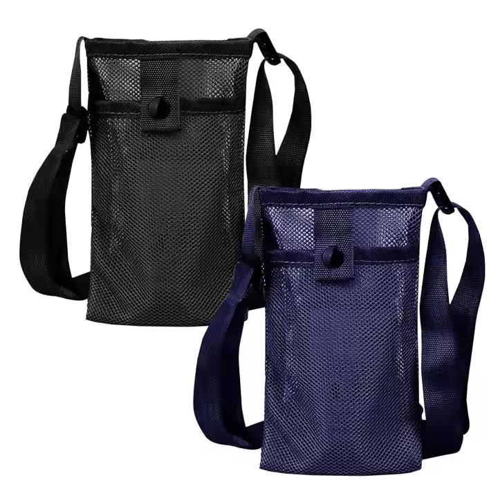 Portabotellas de Agua Premium con Correa Ligero, Limpiezo Fácil, Bolsa de Acero Inoxidable para Senderismo, Caminar, Viajes - 1