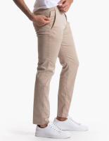 Pantalones Largos de Algodón Puro de Alta Elasticidad Estilo Otoñal Casual para Hombres - details 1